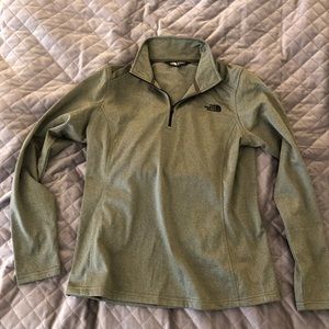 Northface gray sweater medium